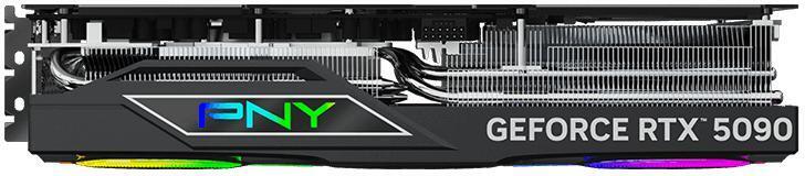 PNY - Tarjeta Gráfica PNY GeForce® RTX 5090 Gaming RGB Triple Fan OC 32GB GDDR7 DLSS4