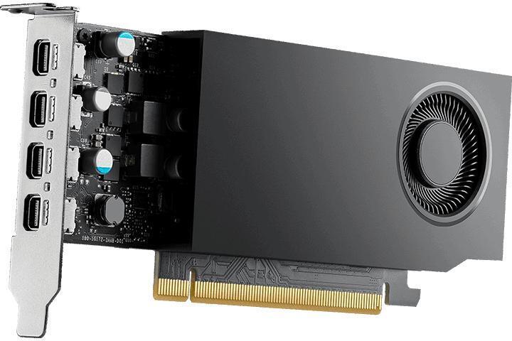Tarjeta Gráfica PNY NVIDIA Quadro RTX A400 4GB 4xmDP LP GDDR6