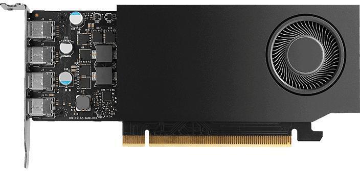 PNY - Tarjeta Gráfica PNY NVIDIA Quadro RTX A400 4GB 4xmDP LP GDDR6