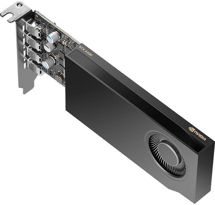 PNY - Tarjeta Gráfica PNY NVIDIA Quadro RTX A400 4GB 4xmDP LP GDDR6