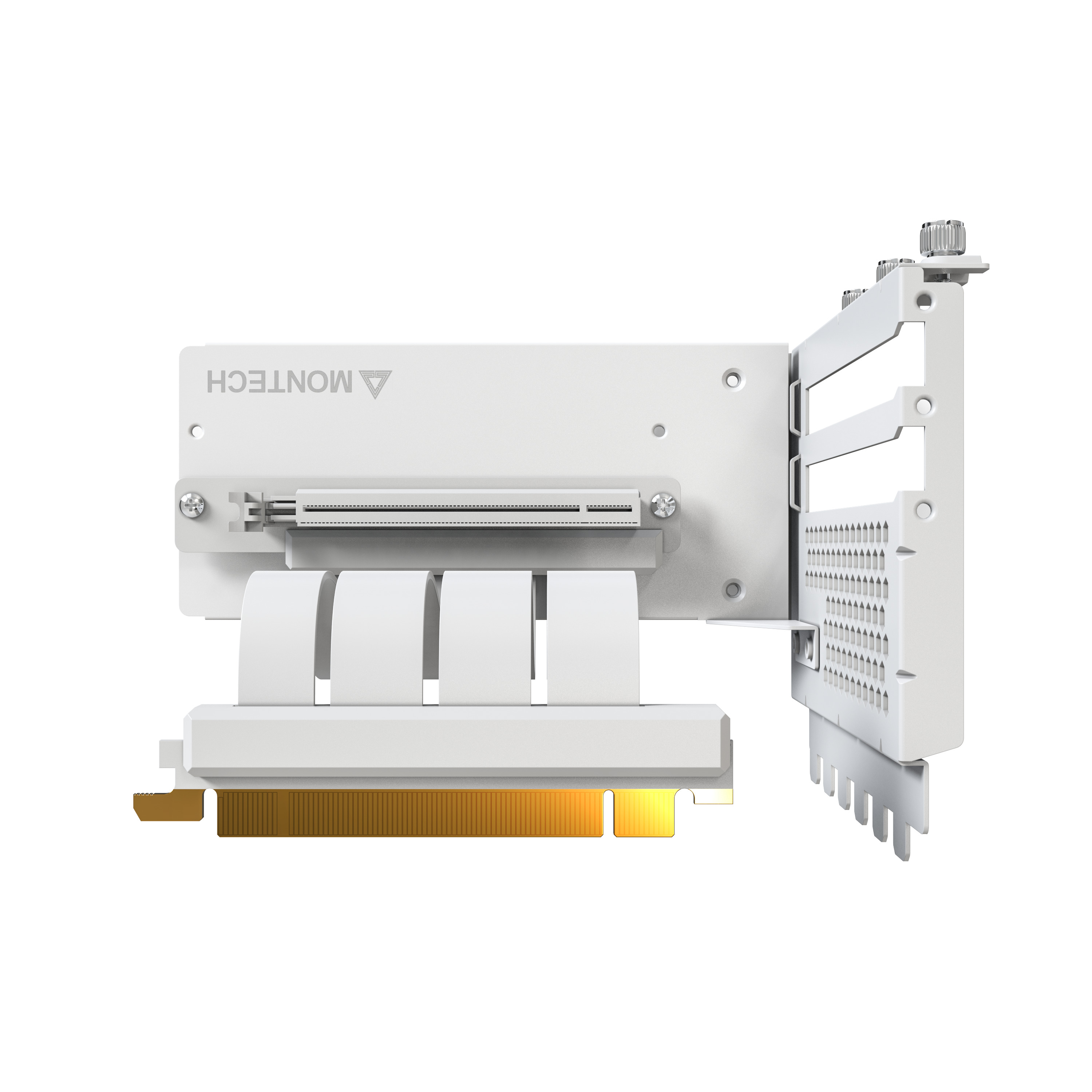 Montech - Kit Soporte VGA Montech Vertical Blanco