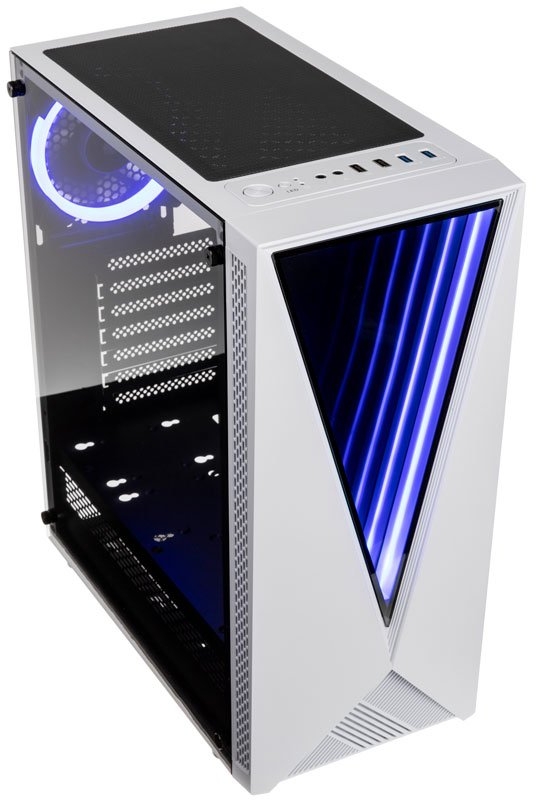 Kolink - Caja ATX Kolink VOID RGB Vidrio Templado Blanco