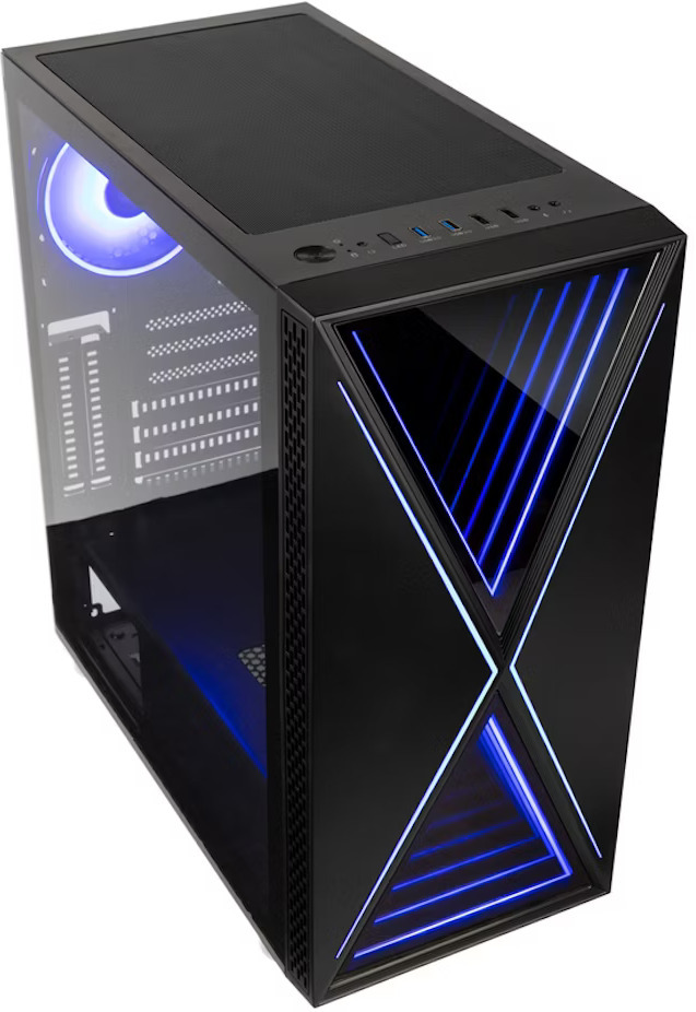 Kolink - **B Grade** Caja ATX Kolink VOID X ARGB Vidrio Templado Negro