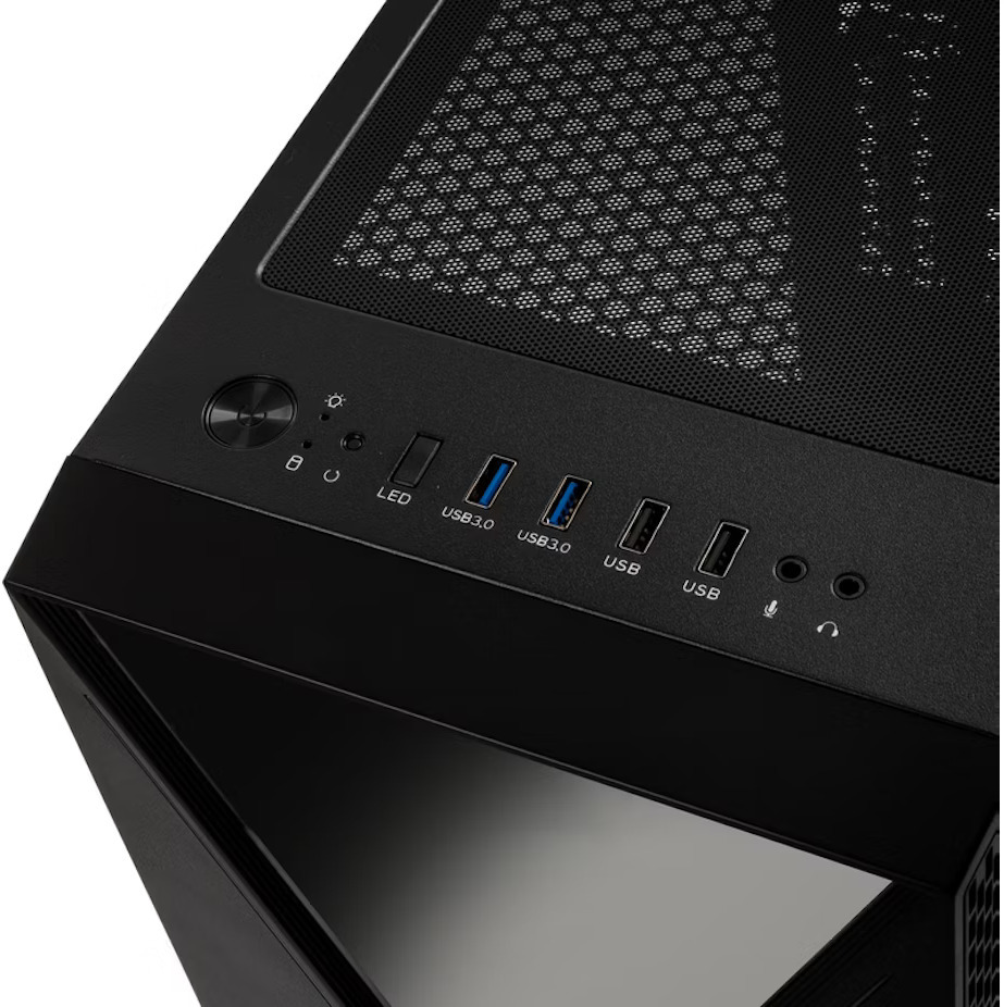 Kolink - **B Grade** Caja ATX Kolink VOID X ARGB Vidrio Templado Negro