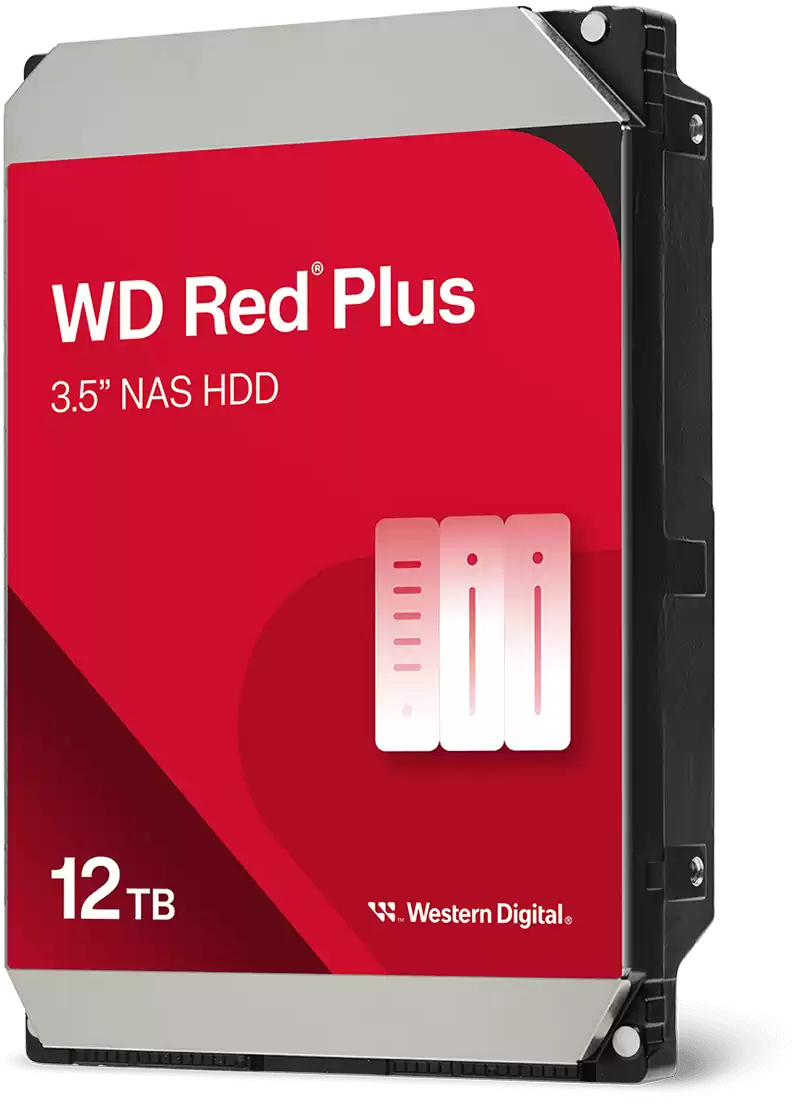 Picture of Picture of Disco Western Digital Red Plus 12TB 7200rpm 512MB SATA III