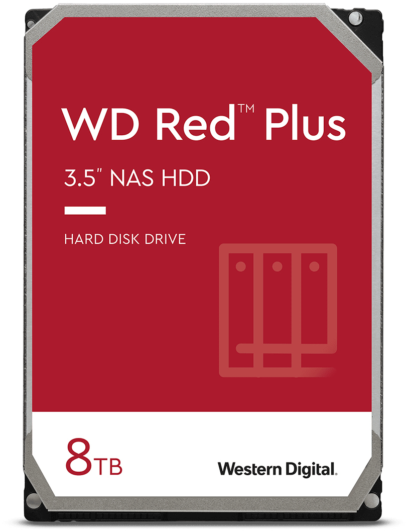 Western Digital - Disco Western Digital Red Plus 8TB 5640rpm 256MB SATA III