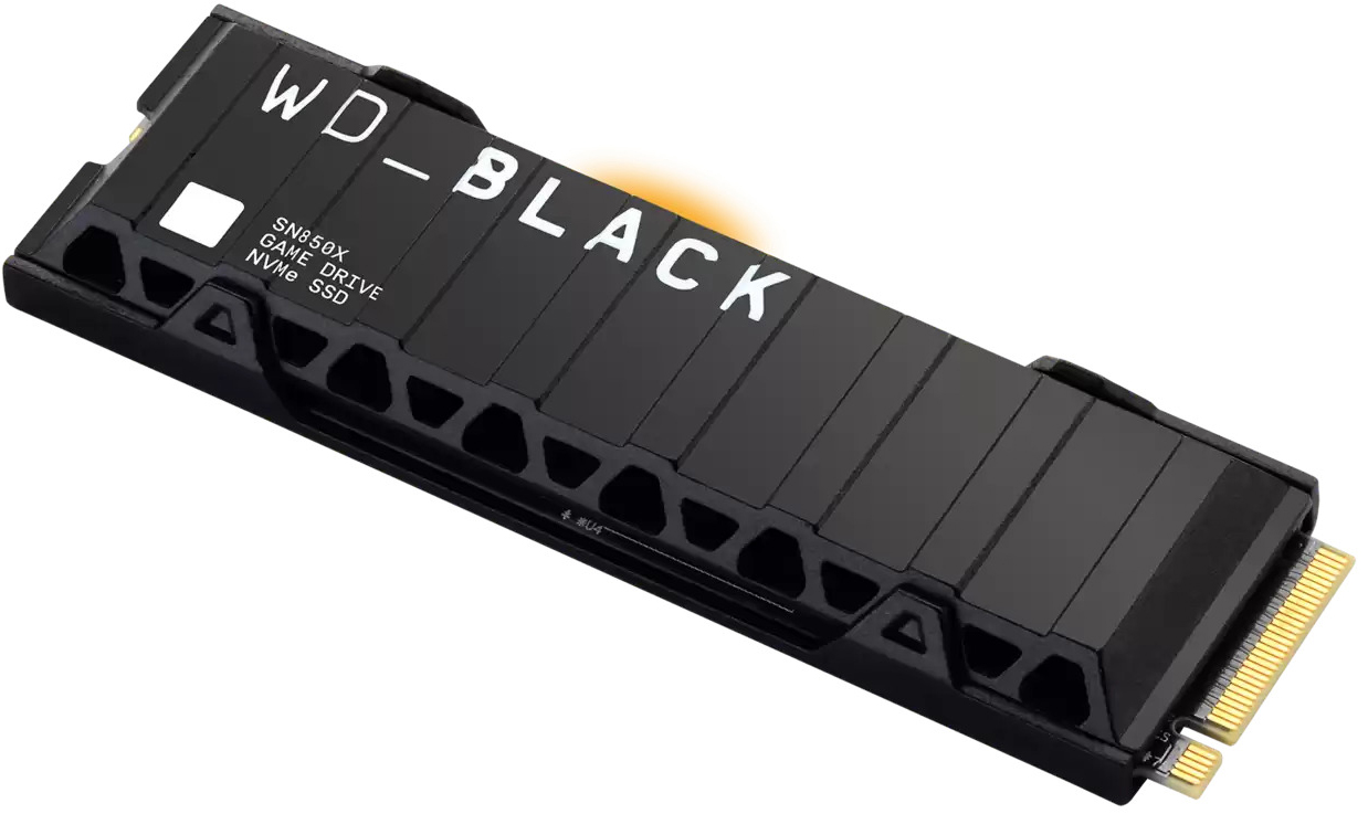 Western Digital - Disco SSD Western Digital Black SN850X 1TB Heatsink Gen4 M.2 NVMe