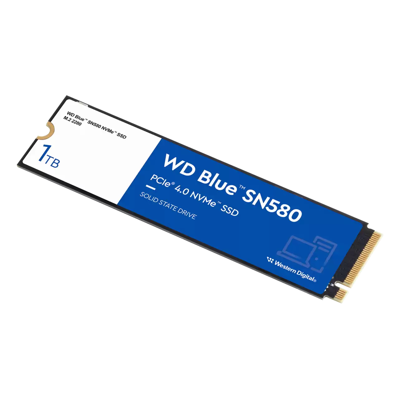 Western Digital - DIsco SSD Western Digital Blue SN580 1TB M.2 NVMe Gen 4 (4150/4150MB/s)