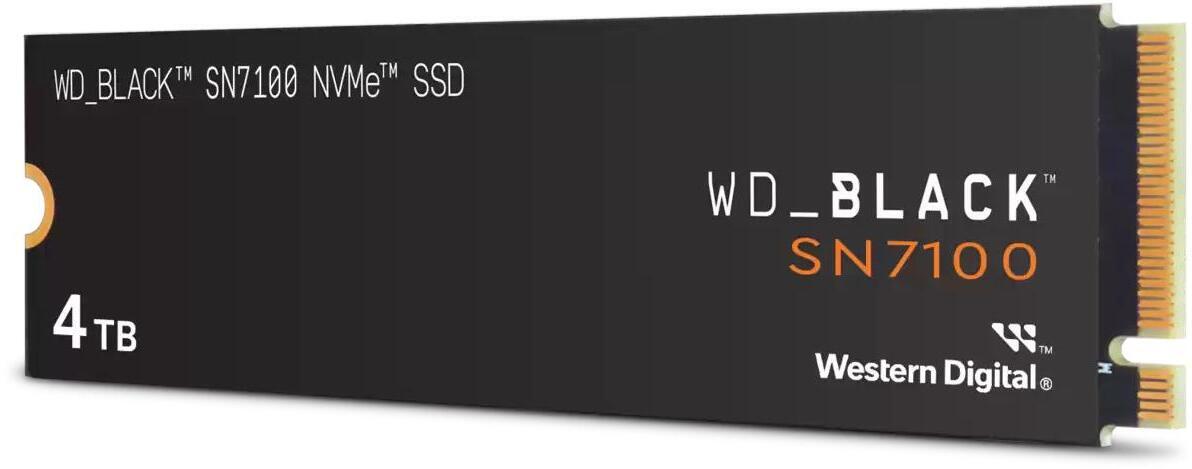- Disco SSD Western Digital Black SN7100 4TB Gen4 M.2 NVMe (7250/6900MB/s) Picture of - Disco SSD Western Digital Black SN7100 4TB Gen4 M.2 NVMe (7250/6900MB/s)
