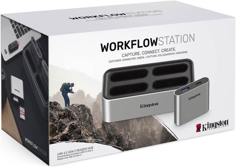 Kingston - Dock de Lector de Tarjetas Kingston Workflow Station USB3.2 Gen2