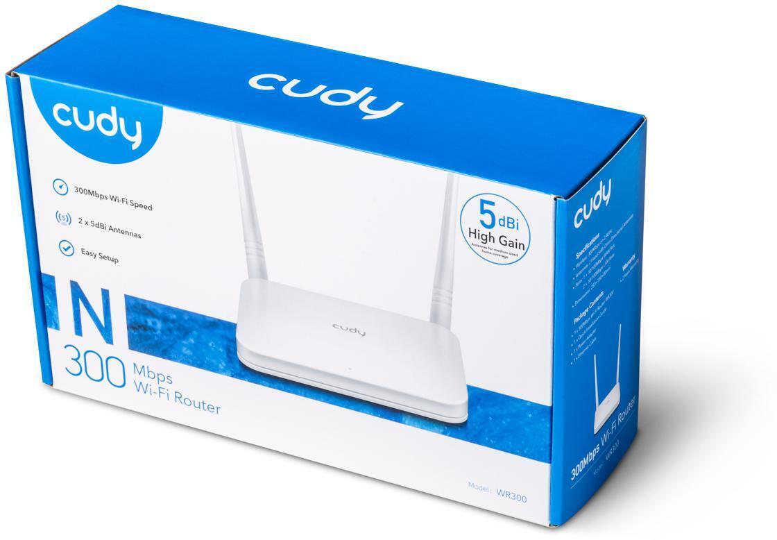 Cudy - Router Cudy Cudy WR300 N300 10/100Mbps