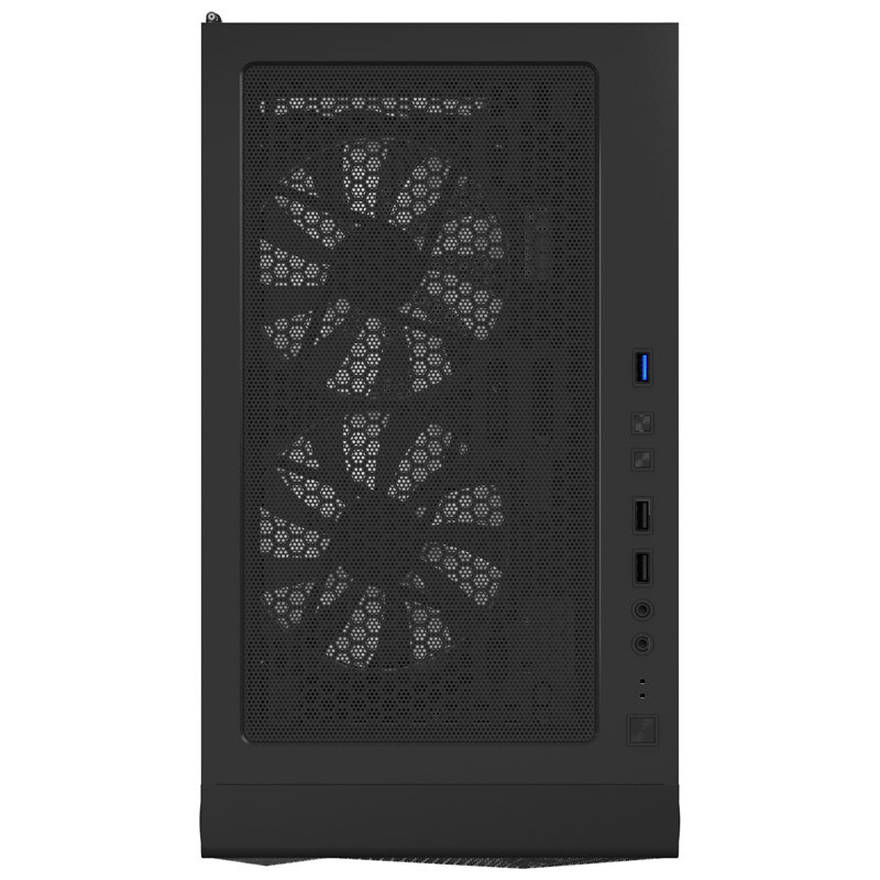 Montech - Caja ATX Montech X3 Mesh RGB Vidrio Templado Negro