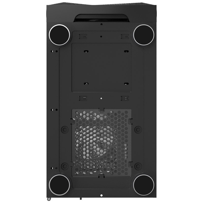 Montech - Caja ATX Montech X3 Mesh RGB Vidrio Templado Negro