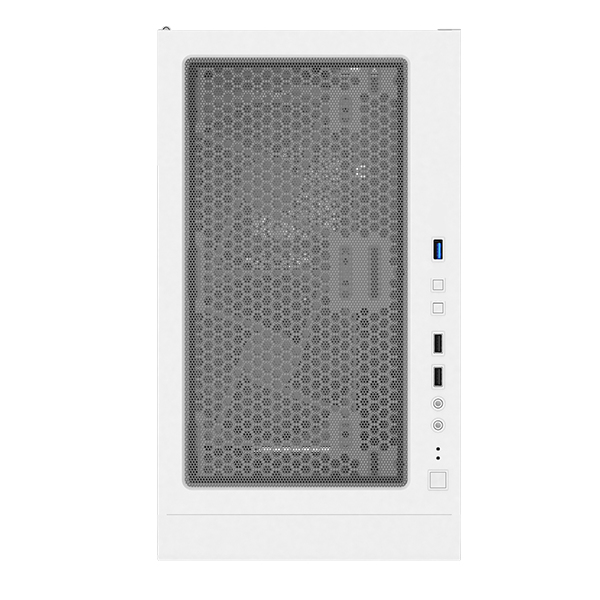 Montech - Caja ATX Montech X3 Mesh RGB Vidrio Templado Blanco