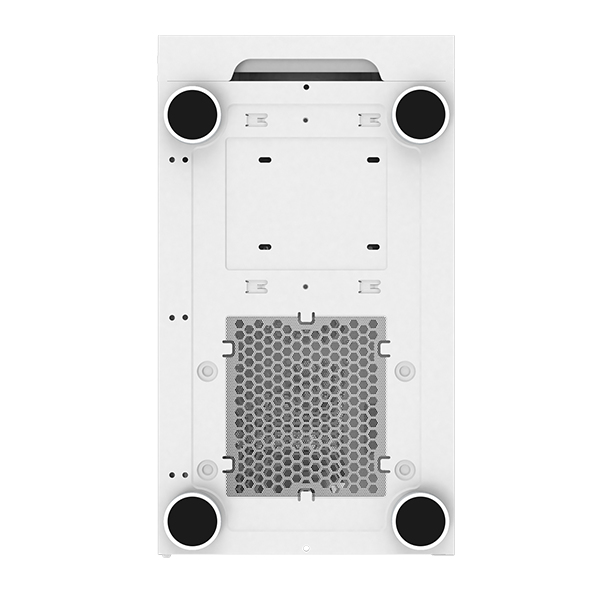 Montech - Caja ATX Montech X3 Mesh RGB Vidrio Templado Blanco