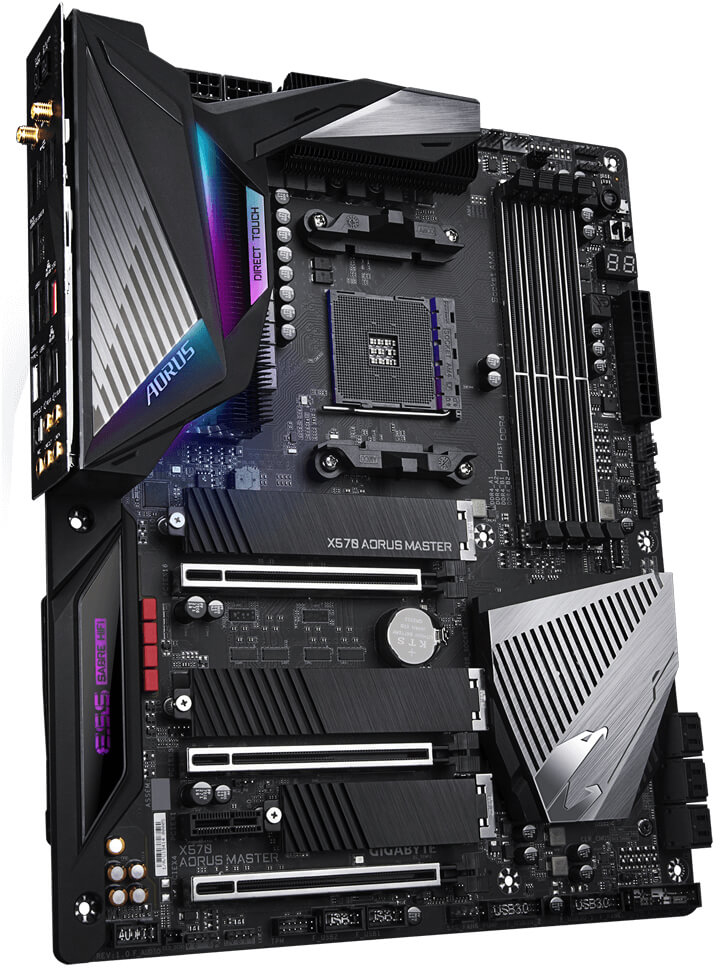 Gigabyte - Placa Base Gigabyte X570 Aorus Master