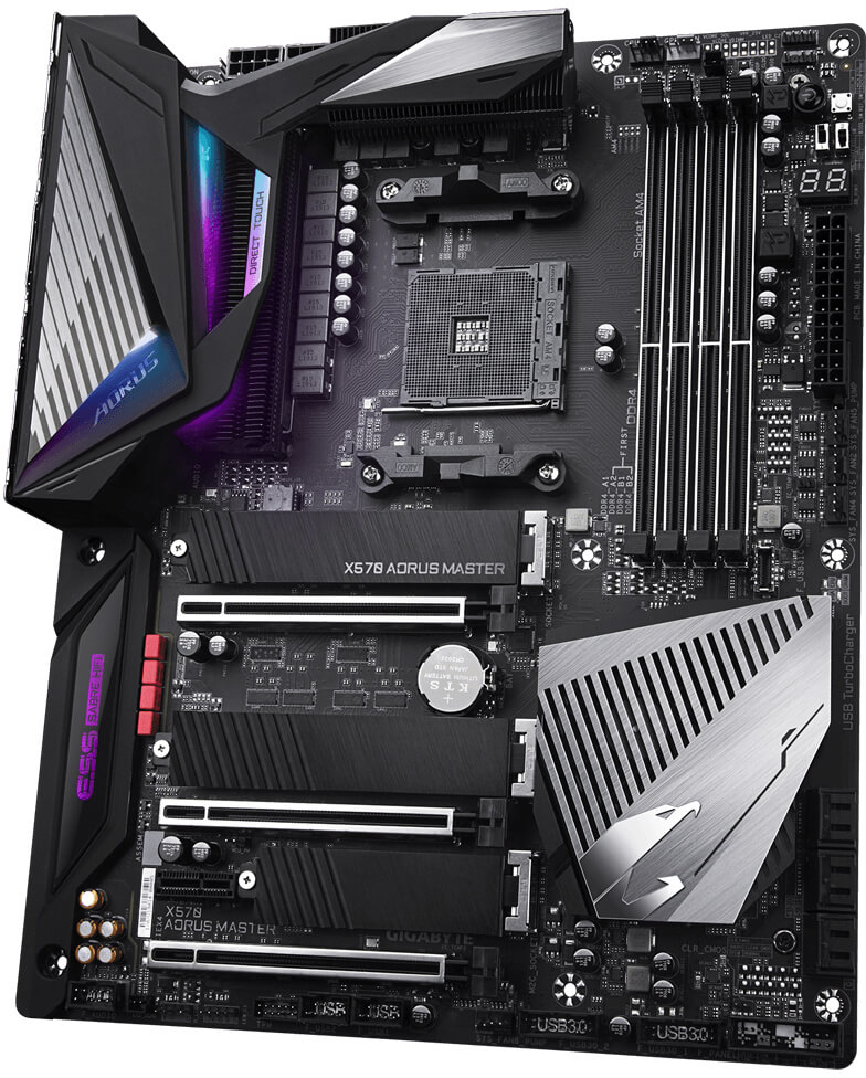 Gigabyte - Placa Base Gigabyte X570 Aorus Master