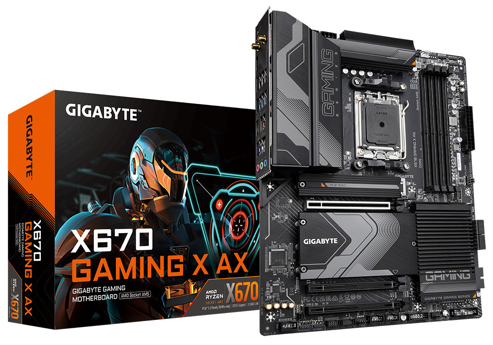 Placa Base Gigabyte X670 Gaming X AX
