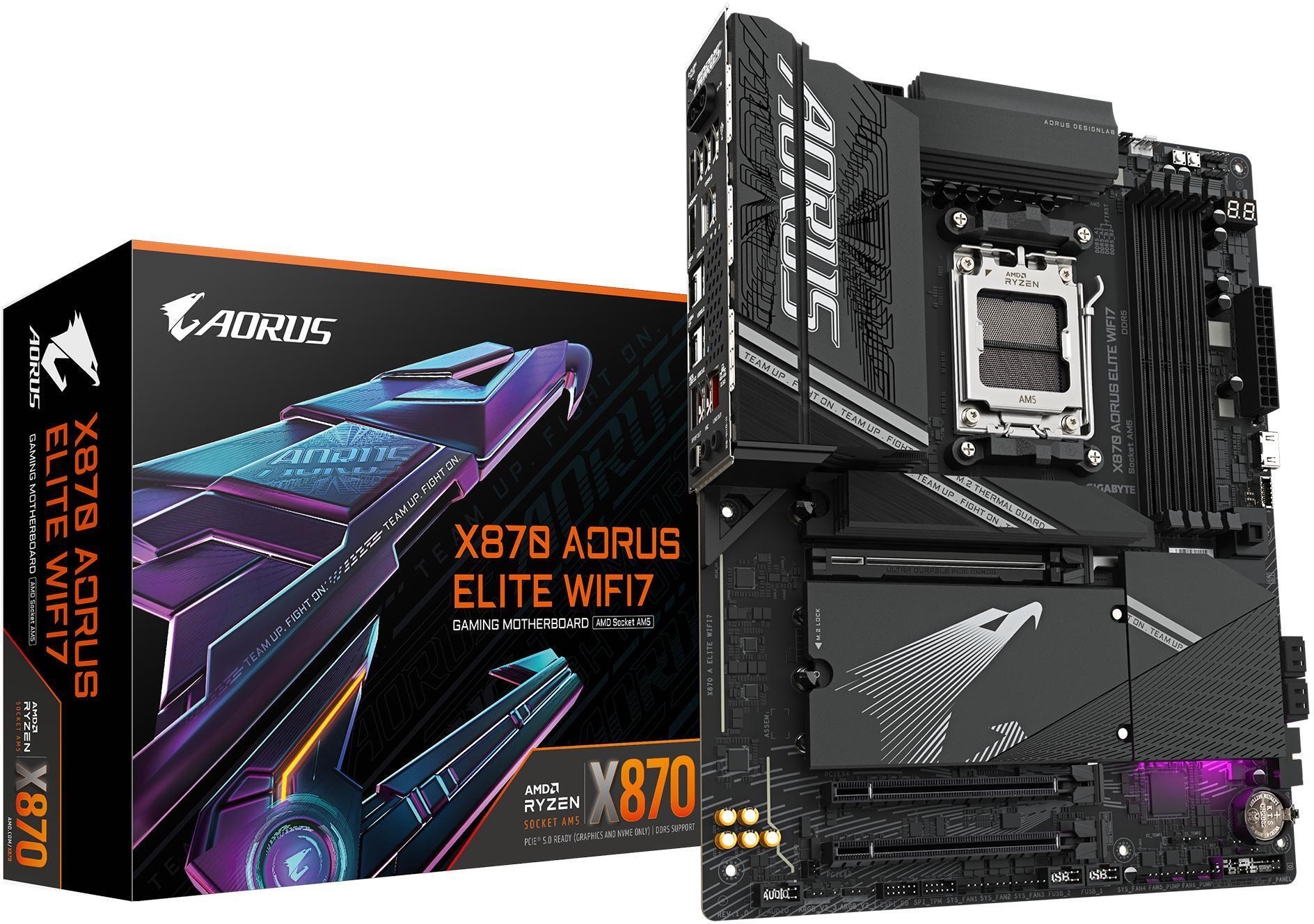 Placa Base Gigabyte X870 Aorus Elite WiFi7