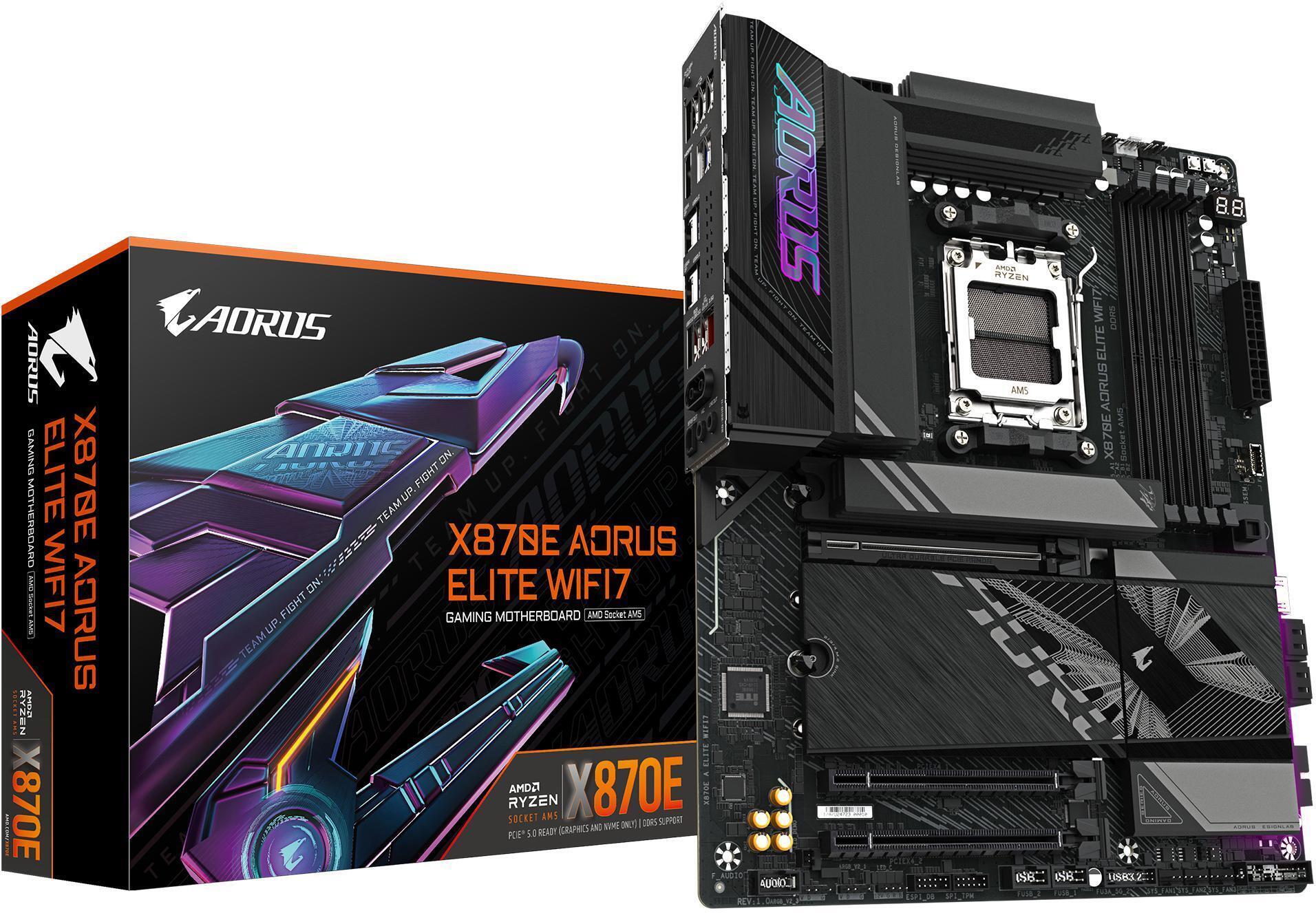 Placa Base Gigabyte X870E Aorus Elite WiFi7