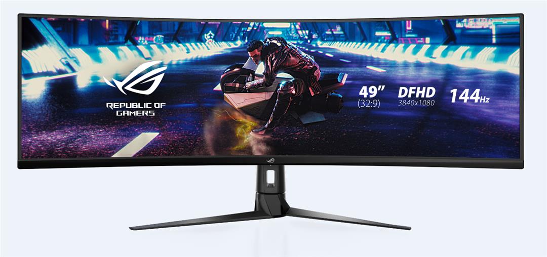 Asus - Monitor Asus 49" ROG STRIX XG49VQ VA UWQHD 144hz HDR 4ms