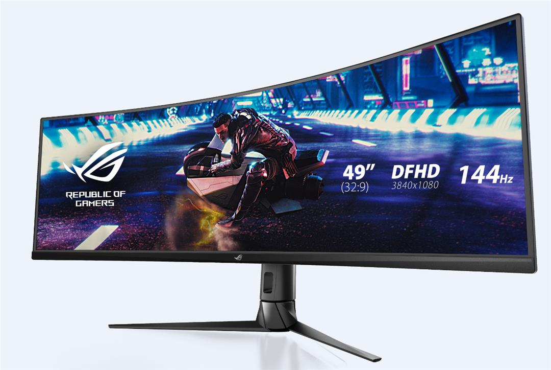 Asus - Monitor Asus 49" ROG STRIX XG49VQ VA UWQHD 144hz HDR 4ms