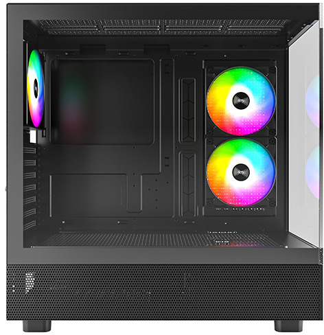 Montech - Caja ATX Montech XR RGB Vidrio Templado Negro