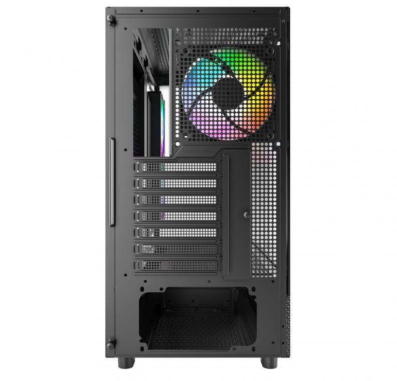 Montech - Caja ATX Montech XR RGB Vidrio Templado Negro