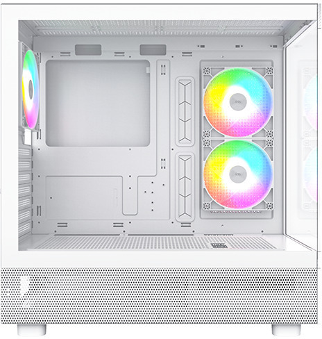 Montech - Caja ATX Montech XR RGB Vidrio Templado Blanco