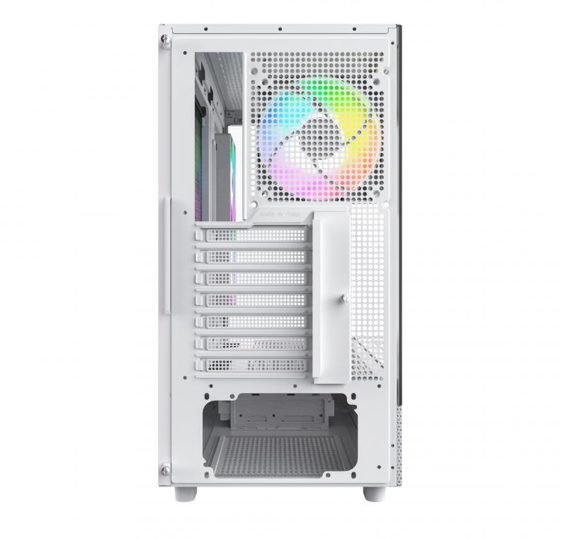 Montech - Caja ATX Montech XR RGB Vidrio Templado Blanco