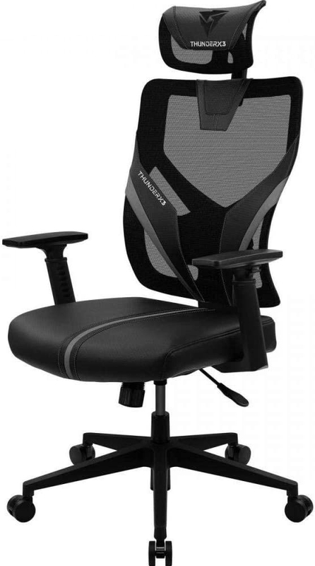 ThunderX3 - Silla Gaming Ergonomica ThunderX3 YAMA 1 - Negro/Negro