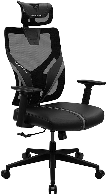 ThunderX3 - Silla Gaming Ergonomica ThunderX3 YAMA 1 - Negro/Negro