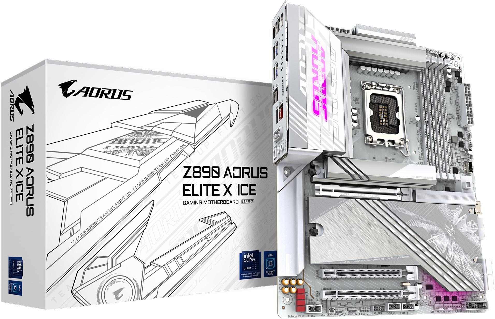 Placa Base Gigabyte Z890 Aorus Elite X ICE