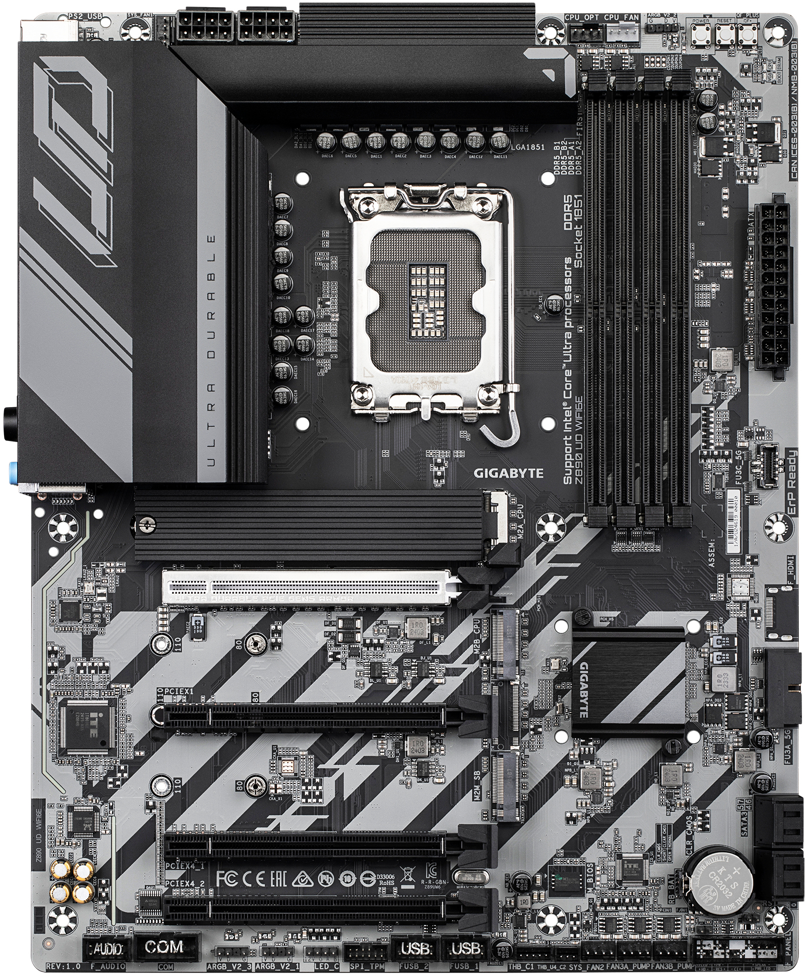 Gigabyte - Placa Base Gigabyte Z890 UD WiFi6E