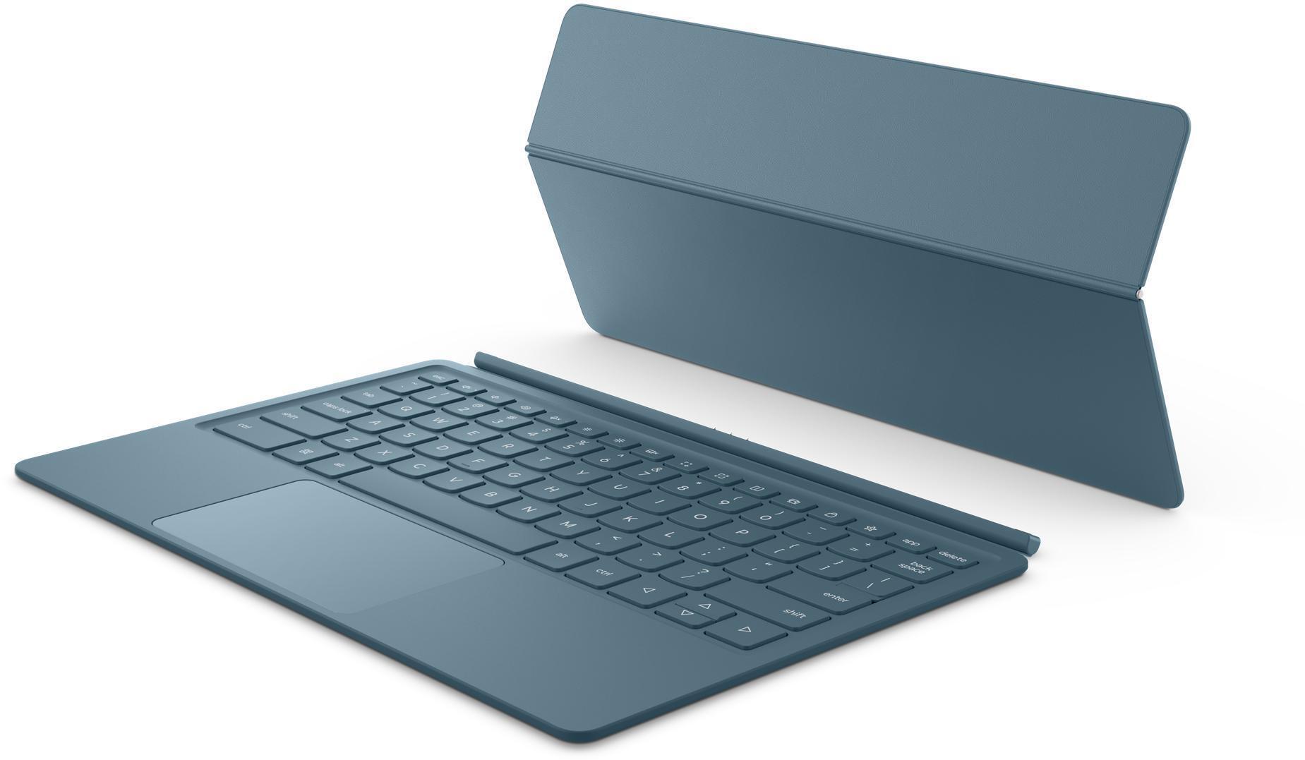 Lenovo - Tablet Lenovo Yoga Tab Plus TB520FU 12.7" (16 / 256GB) 3K 144Hz WiFi Tidal Teal + Funda con Teclado + Pen