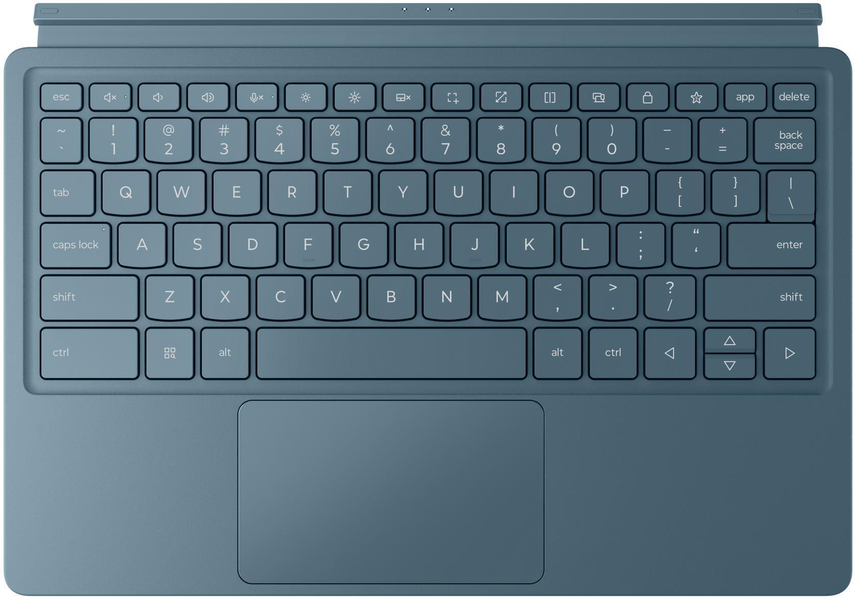 Lenovo - Tablet Lenovo Yoga Tab Plus TB520FU 12.7" (16 / 256GB) 3K 144Hz WiFi Tidal Teal + Funda con Teclado + Pen