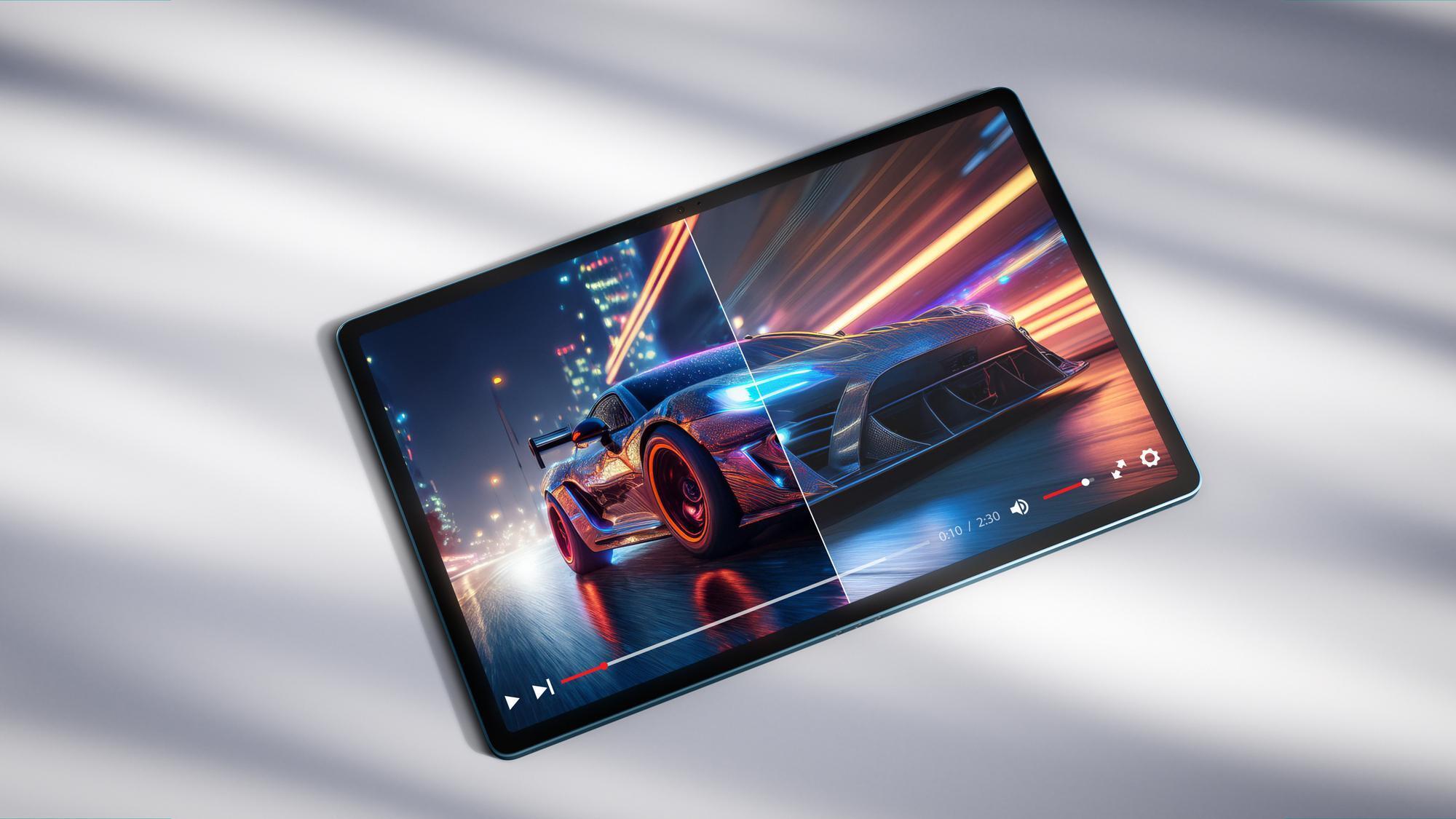 Lenovo - Tablet Lenovo Yoga Tab Plus TB520FU 12.7" (16 / 256GB) 3K 144Hz WiFi Tidal Teal + Funda con Teclado + Pen