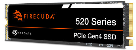 Seagate - Disco SSD Seagate FireCuda 520 500GB Gen4 M.2 NVMe