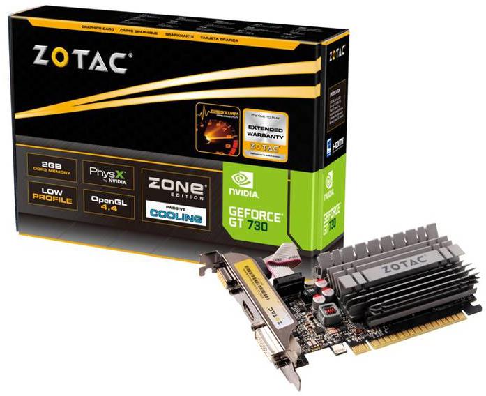 ZOTAC - ** B Grade ** Tarjeta Gráfica ZOTAC GeForce® GT 730 Zone Edition 2GB GD3
