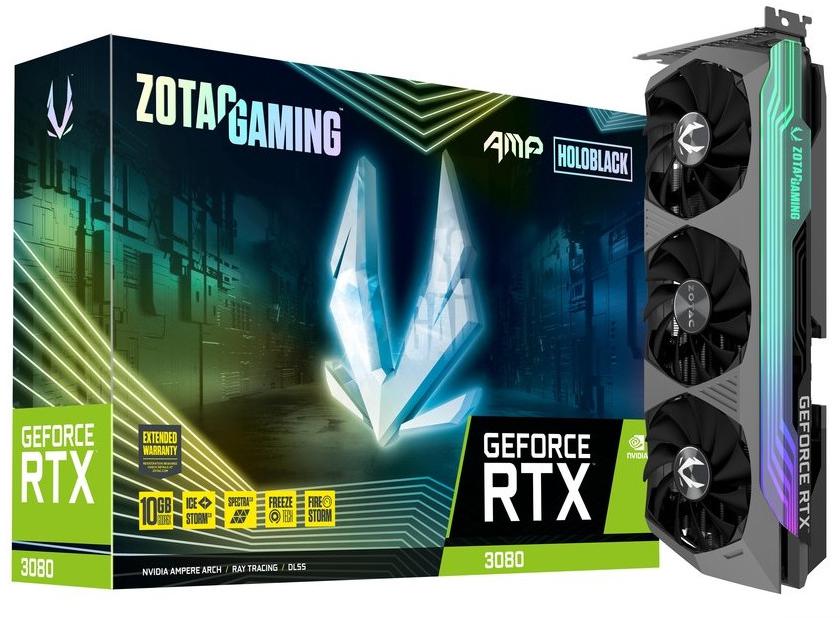 ZOTAC - ** B Grade ** Tarjeta Gráfica ZOTAC GeForce® RTX 3080 AMP Holo 10GB GD6X