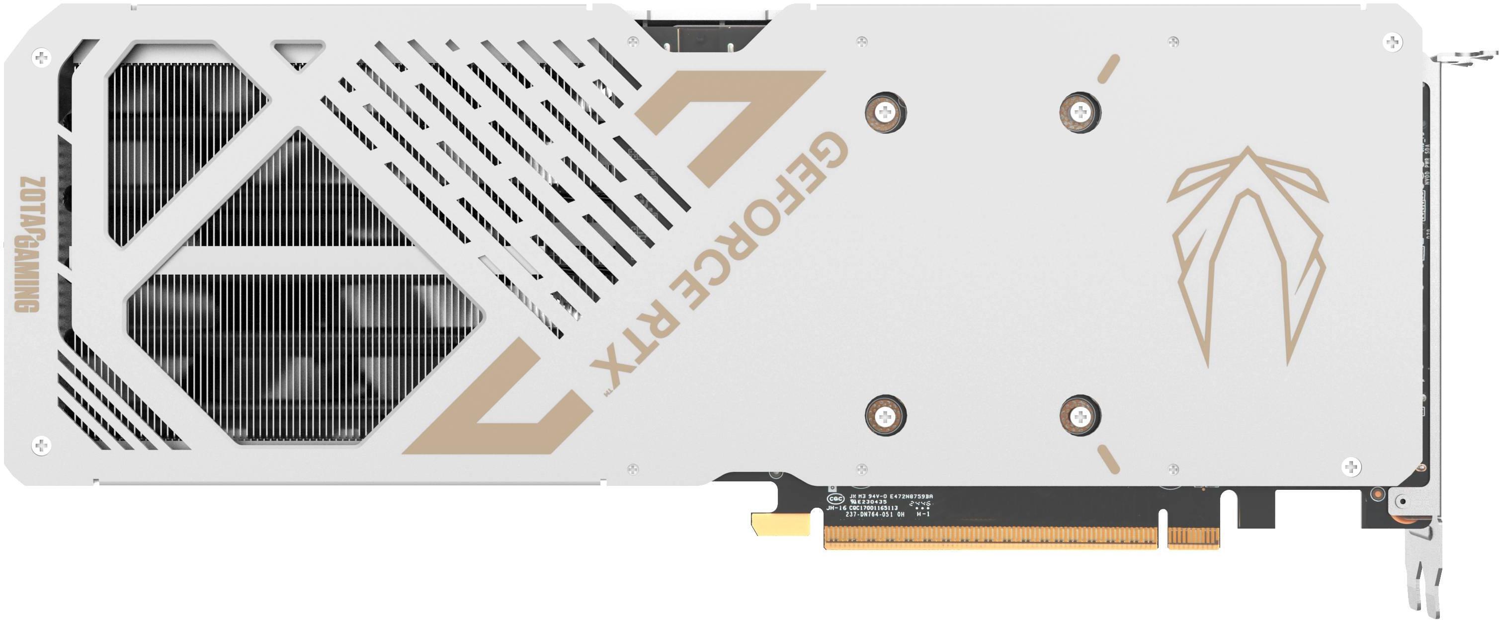 ZOTAC - Tarjeta Gráfica ZOTAC GeForce® RTX 5070 Amp White12GB GDDR7 DLSS4