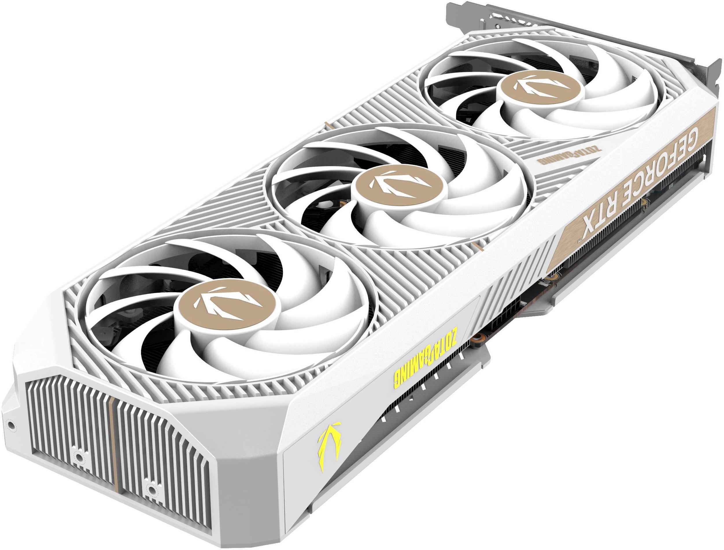 ZOTAC - Tarjeta Gráfica ZOTAC GeForce® RTX 5070 Amp White12GB GDDR7 DLSS4