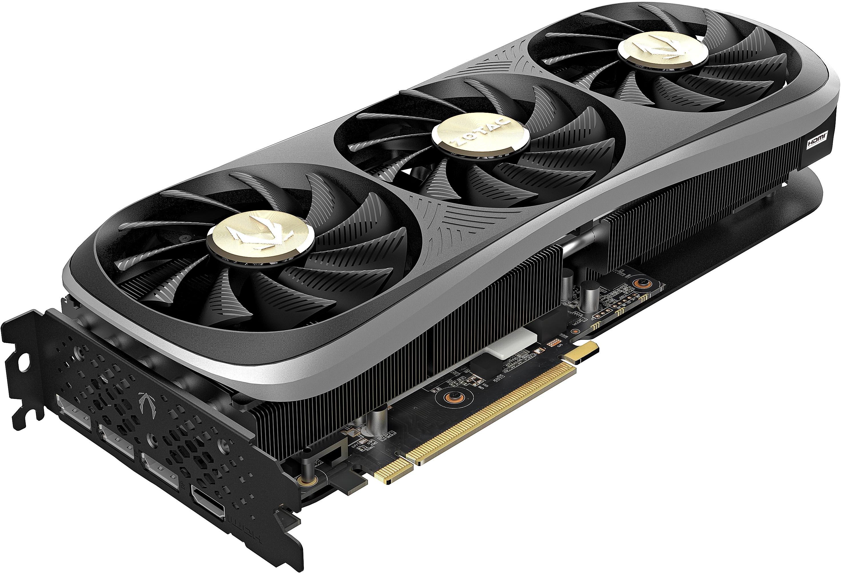 ZOTAC - Tarjeta Gráfica ZOTAC GeForce® RTX 4070 Ti SUPER Trinity Black OC 16GB GDDR6X DLSS3