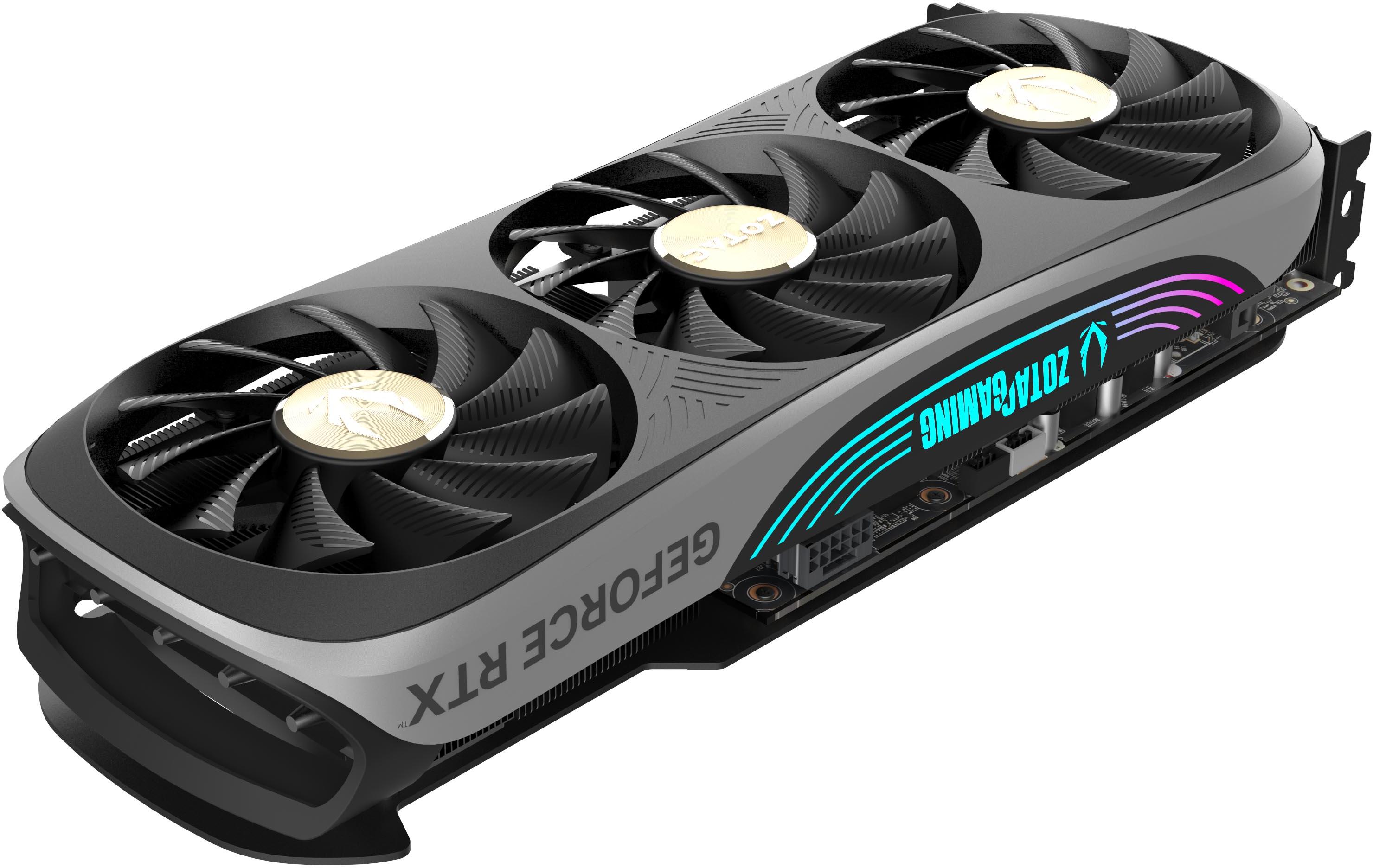 ZOTAC - Tarjeta Gráfica ZOTAC GeForce® RTX 4070 Ti SUPER Trinity Black OC 16GB GDDR6X DLSS3