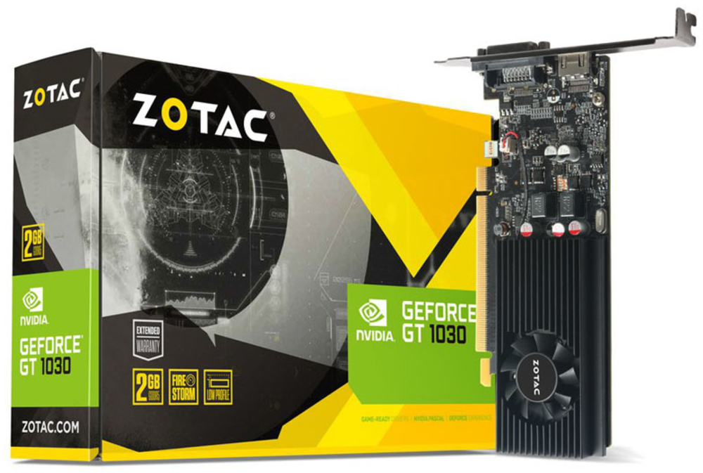 Tarjeta Gráfica ZOTAC GeForce® GT 1030 2GB GD5
